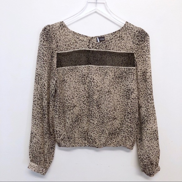 Urban Outfitters Tops - ☃️ Urban Outfitters Sparkle & Fade Chiffon Blouse